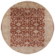 Ahgly Company Indoor Round Mid-Century Modern Area Rugs, 6' Round