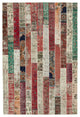 Rug N Carpet - Handwoven Anatolian 6' 7" x 9' 11" Wool Patchwork Area Rug