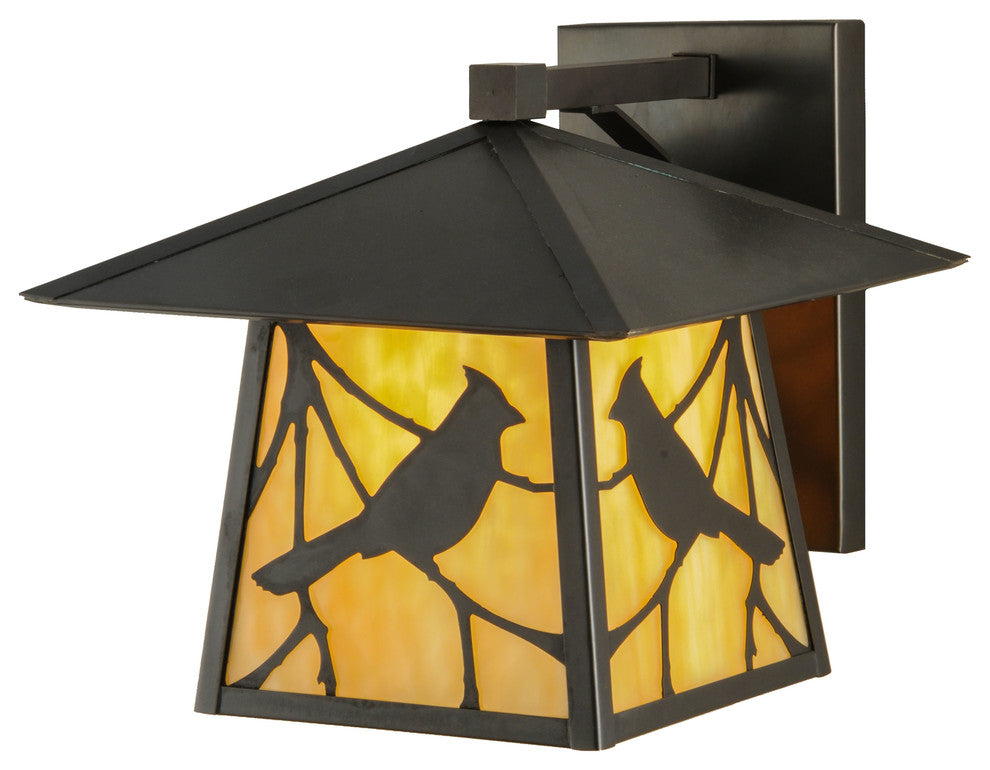 12W Stillwater Song Bird Solid Mount Wall Sconce