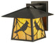 12W Stillwater Song Bird Solid Mount Wall Sconce
