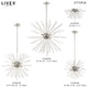 Livex Lighting Polished Chrome 8-Light Pendant Chandelier