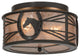 14.5W Horseshoe Flushmount