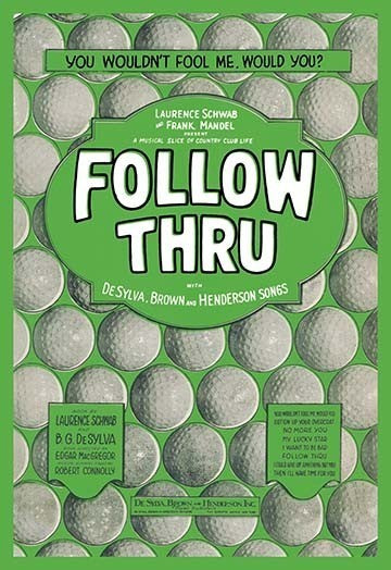 Follow Thru- Canvas Poster 20" x 30"