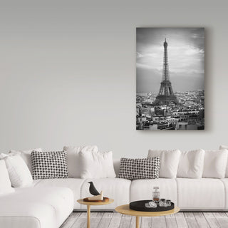 "Eiffel Tower  5" by Chris Bliss, Canvas Art, 16"x24"