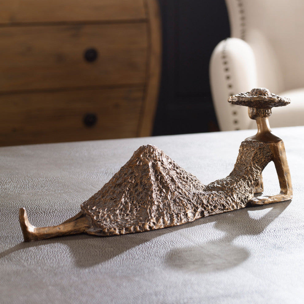 Uttermost Summer Days Sculpture, Antique Bronze
