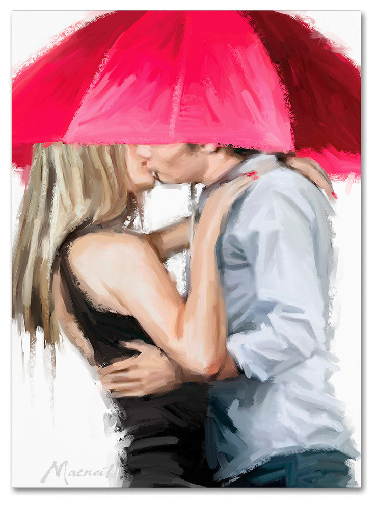 The Macneil Studio 'Kisses' Canvas Art, 47"x35"