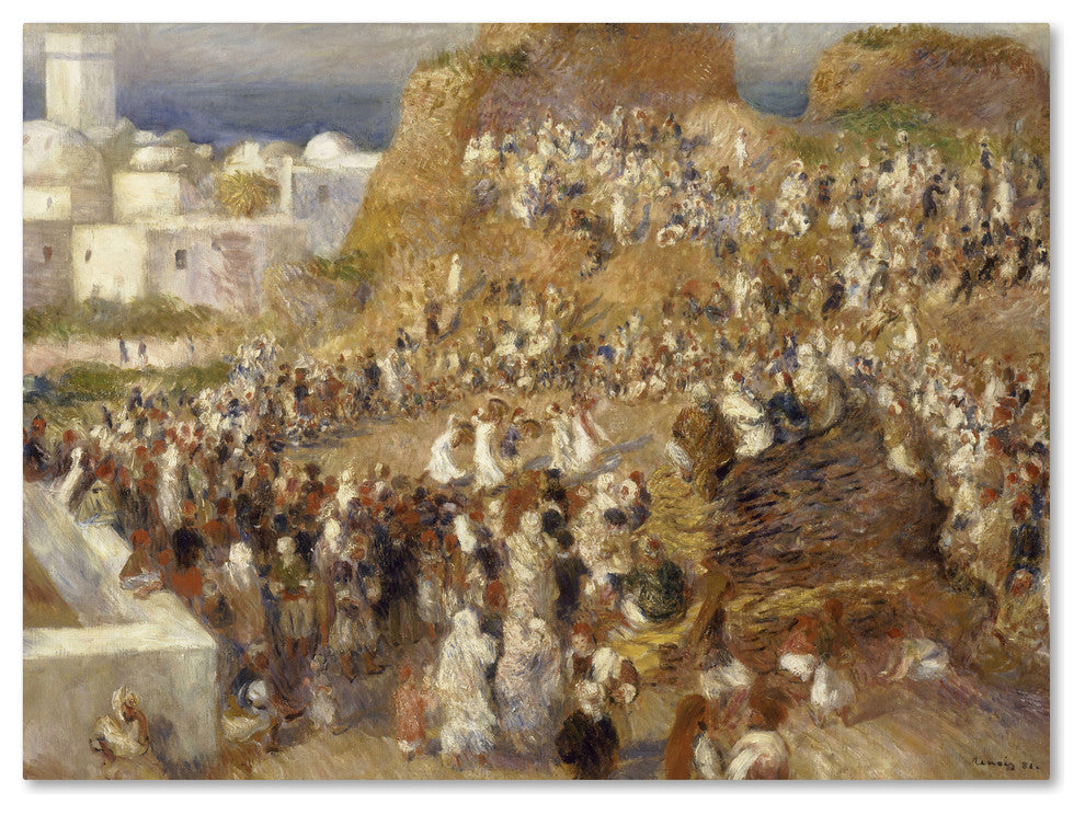 Pierre Renoir ''The Mosque'' Canvas Art, 19x14