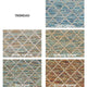 Trinidad Area Rug, Indoor/Outdoor, Carpet, Runner, Mat, Tidal Lagoon, 5'x7'