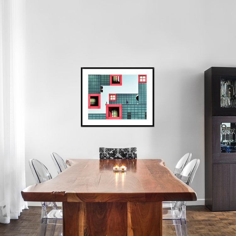 "Daydream" Framed Digital Print by Koji Tajima, 38x30"
