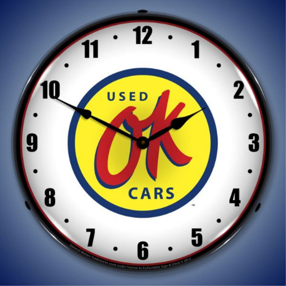 GM1112352 OK Used Cars Clock