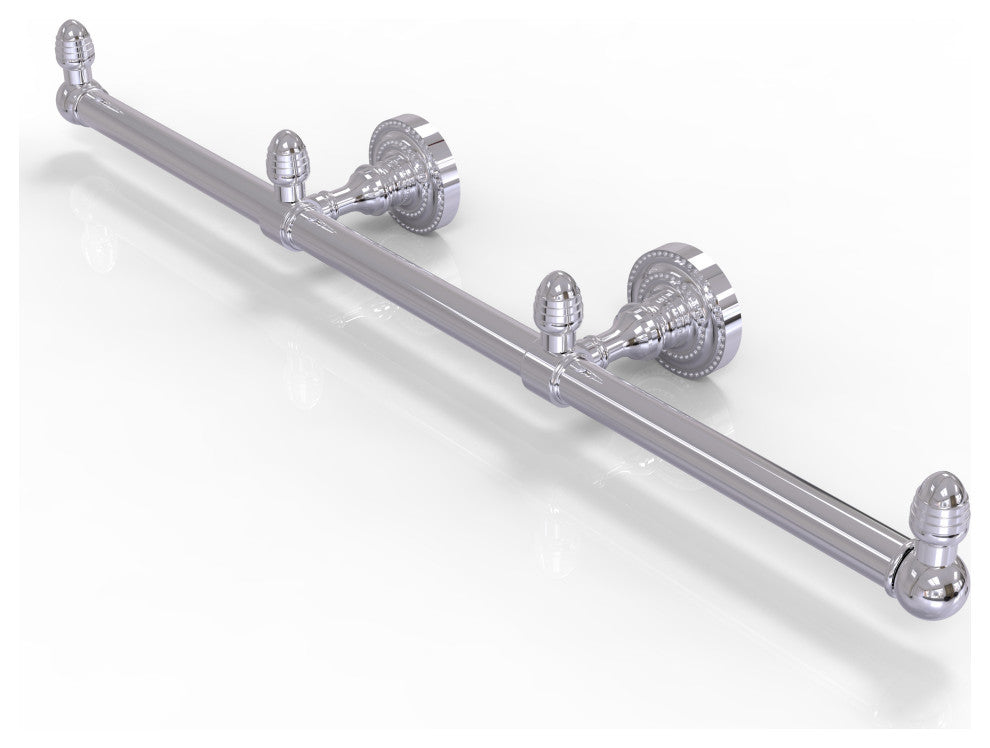 Dottingham 3 Arm Guest Towel Holder, Polished Chrome