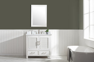 Estate 36" Single Vanity, White
