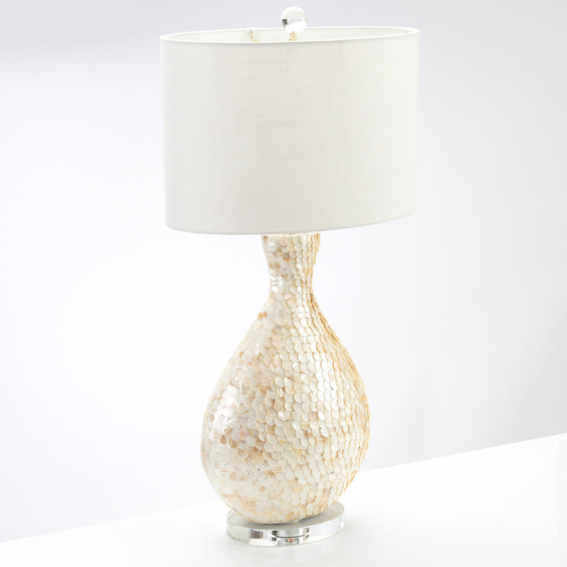 La Pearla Table Lamp, 34.5"H