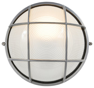 Access Lighting 20296 Nauticus 9-1/2"W Outdoor Wall Sconce - Satin / Frosted