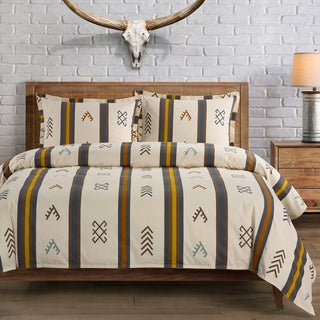 Toluca Canvas Comforter Set, 3 Piece, Twin