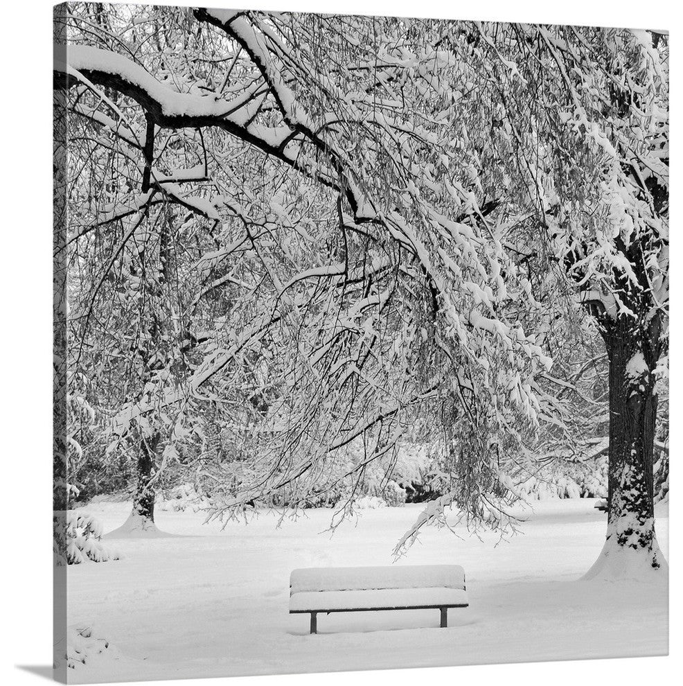 "Last Break" Wrapped Canvas Art Print, 16"x16"x1.5"
