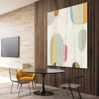 "Molecular Motion IV" Fine Art Giant Canvas Print, 54"x54"