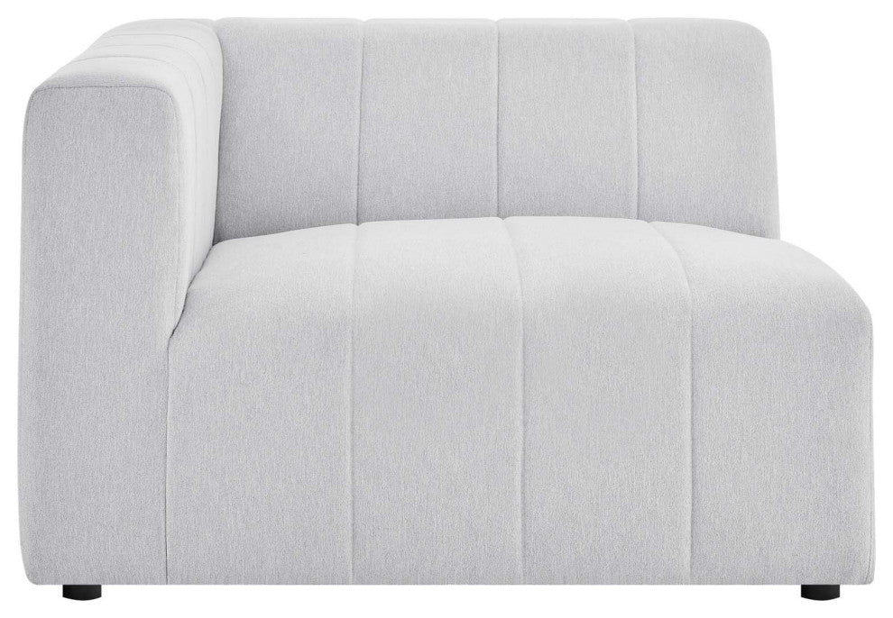 Sectional Sofa Set, Fabric, Ivory White, Modern, Living Lounge Hotel Hospitality