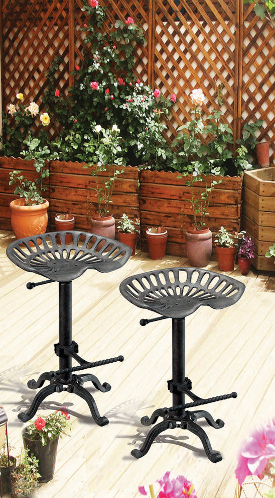 Adjustable Tractor Seat Stool, Industrial