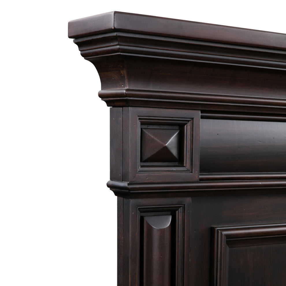 Stamford Brown Queen Panel Bed