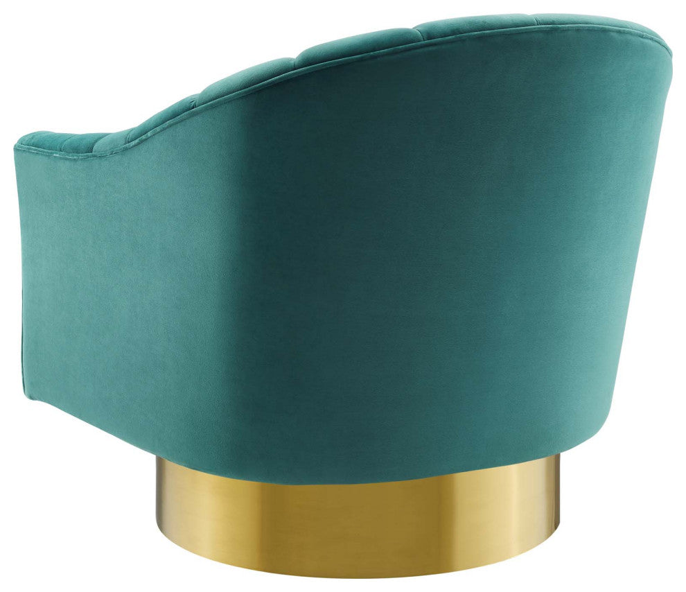 Accent Chair, Set of 2, Velvet, Metal, Teal Blue, Modern, Lounge Hospitality