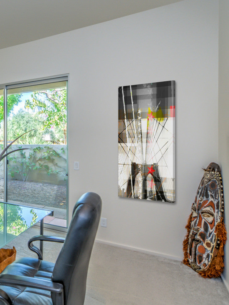 "Brooklyn" Fine Art Canvas Print, 18"x36"