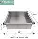 Nantucket Sinks RT1718 Deluxe Rinse Tray In Brushed Satin Finish