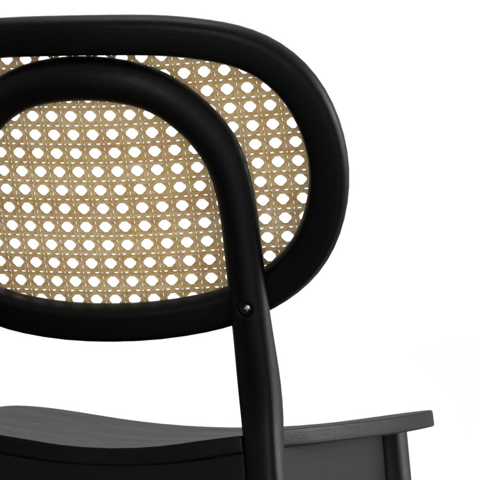 Rachel Dining Chair (Set of 2) in Black