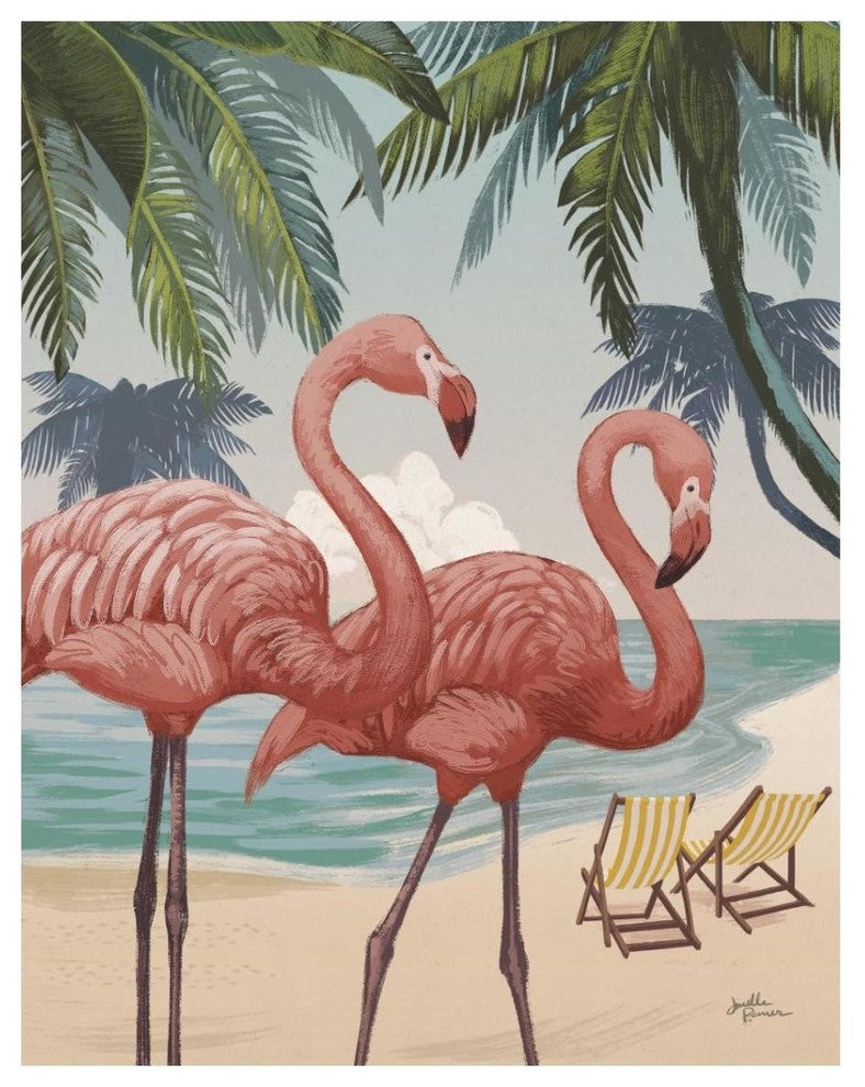 "Welcome to Paradise VIII" Digital Paper Print by Janelle Penner, 30"x37"