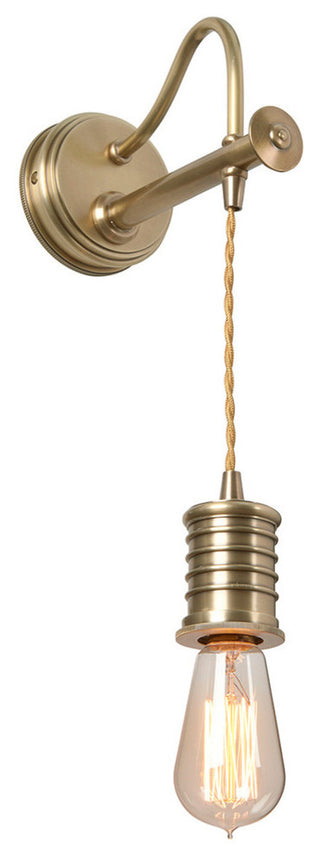 Douille Sconce, Aged Brass, Aged Brass