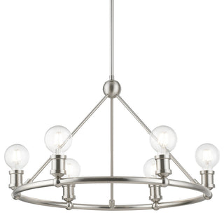 Lansdale 6 Light Brushed Nickel Chandelier
