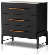 Rosedale 3 Drawer Dresser-Ebony Oak