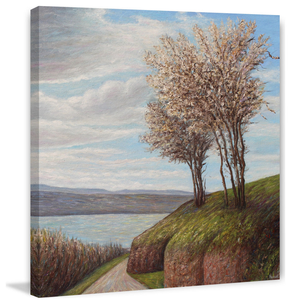 "Nature Is Home" Painting Print on Wrapped Canvas, 40x40