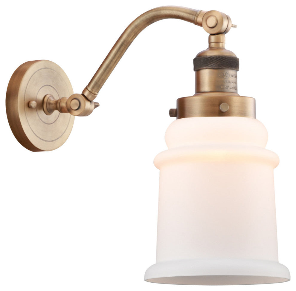 INNOVATIONS LIGHTING 515-1W-BB-G181-LED Canton 1 Light Sconce