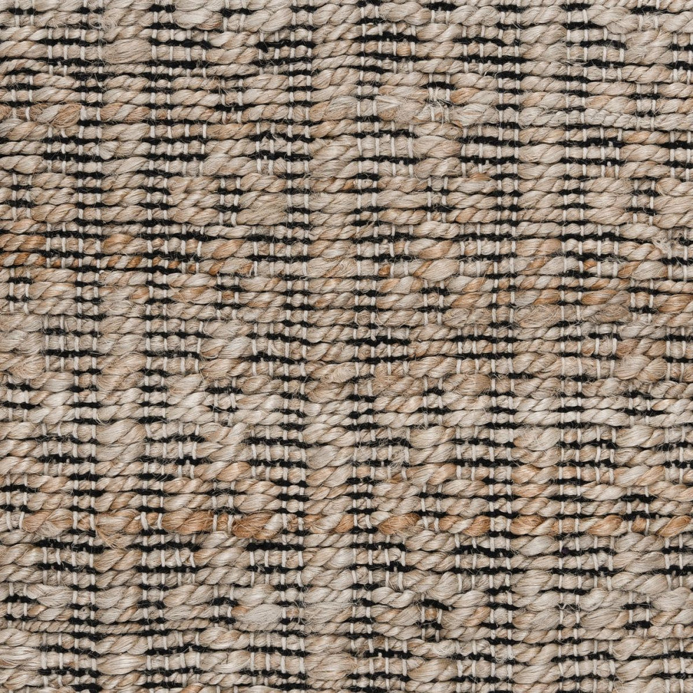 Classic Home Indus Black/Natural 8x10 Rug
