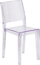 Phantom Series Transparent Stacking Side Chair