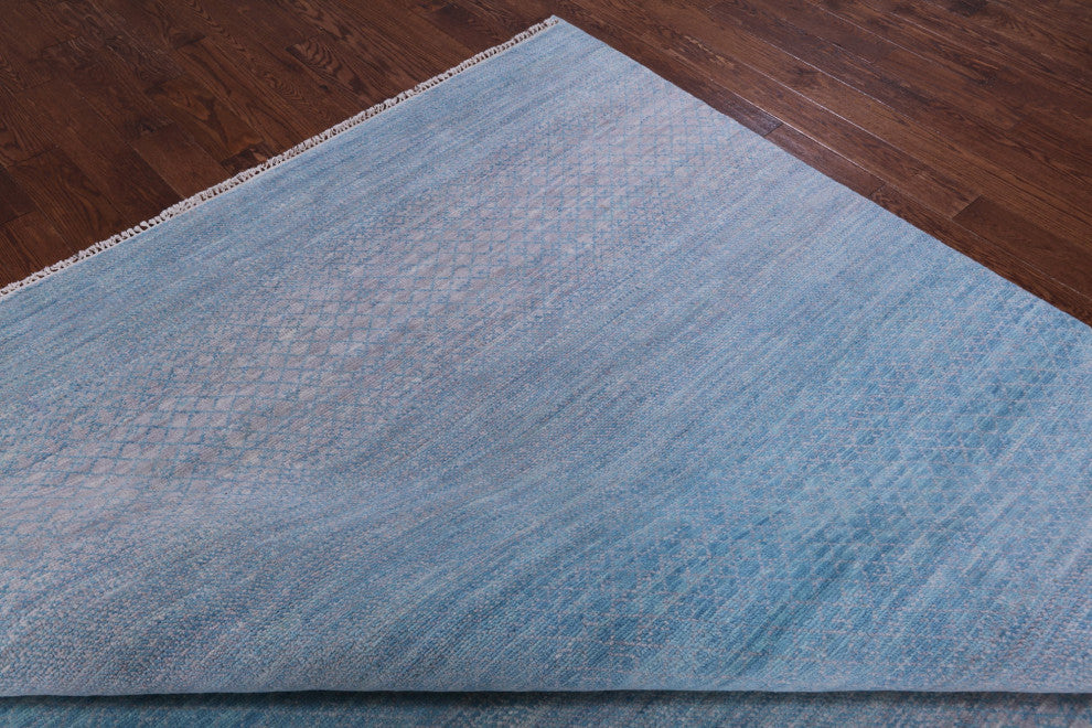 Savannah Grass Handmade Wool Rug 10' 1" X 14' 2" - Q13410