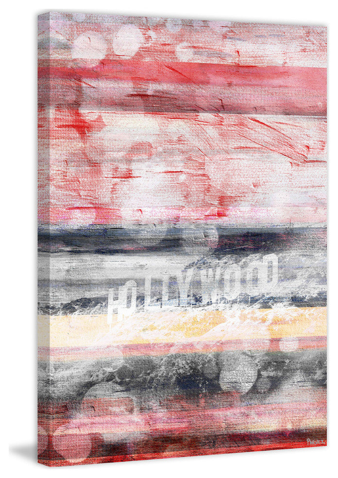 "Hollywood Colors" Print on Canvas, 40"x60"