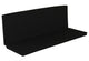Full Bench Cushion, Black, 4 Foot