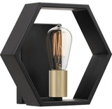 Quoizel BSK8701EK One Light Wall Sconce, Earth Black Finish