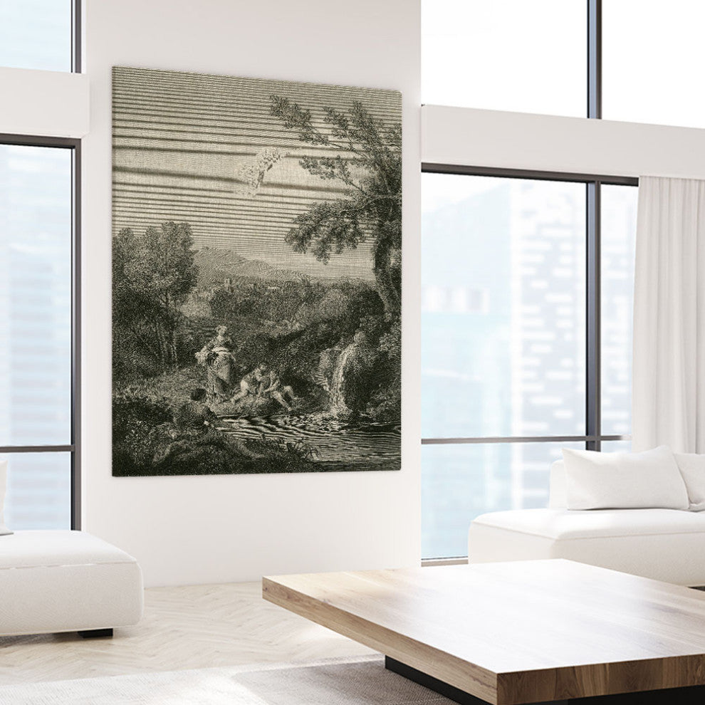 "The Spring Head" Fine Art Giant Canvas Print, 54"x72"