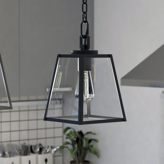 Grant 1 Light Mini Pendant Black