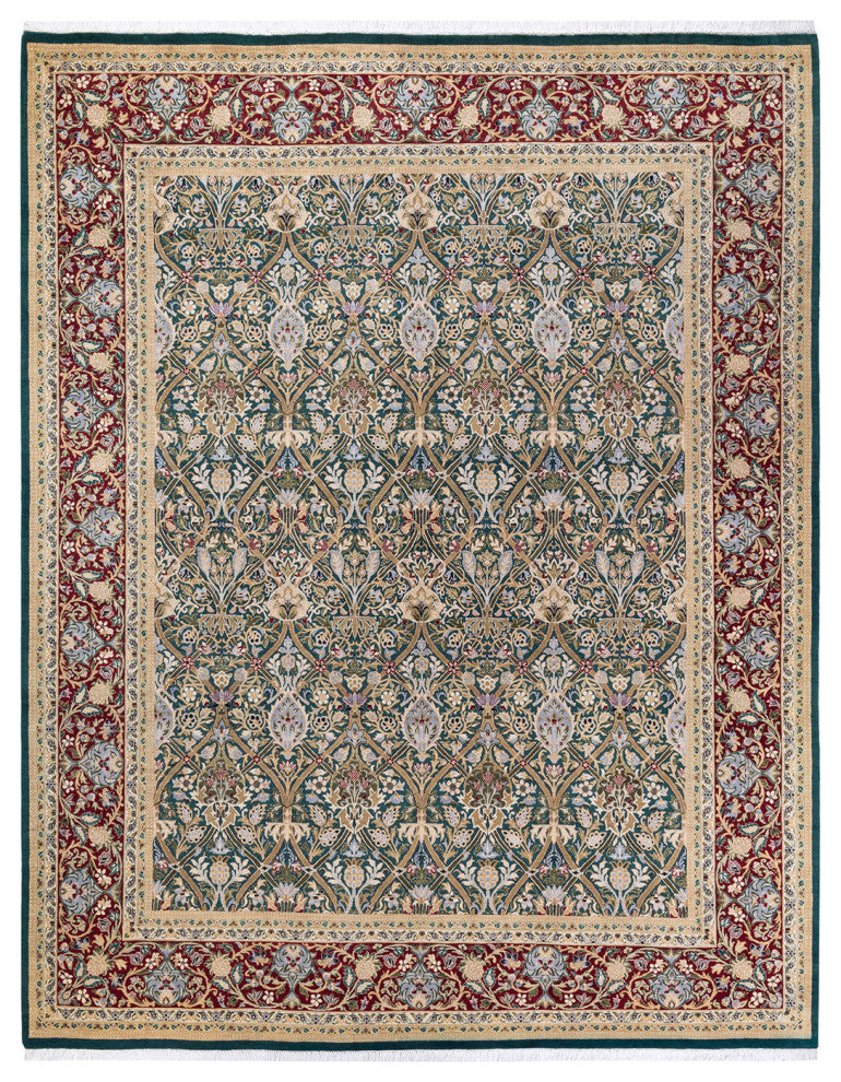 MOGUL, Hand Knotted Area Rug 10' 4" X 8' 1"