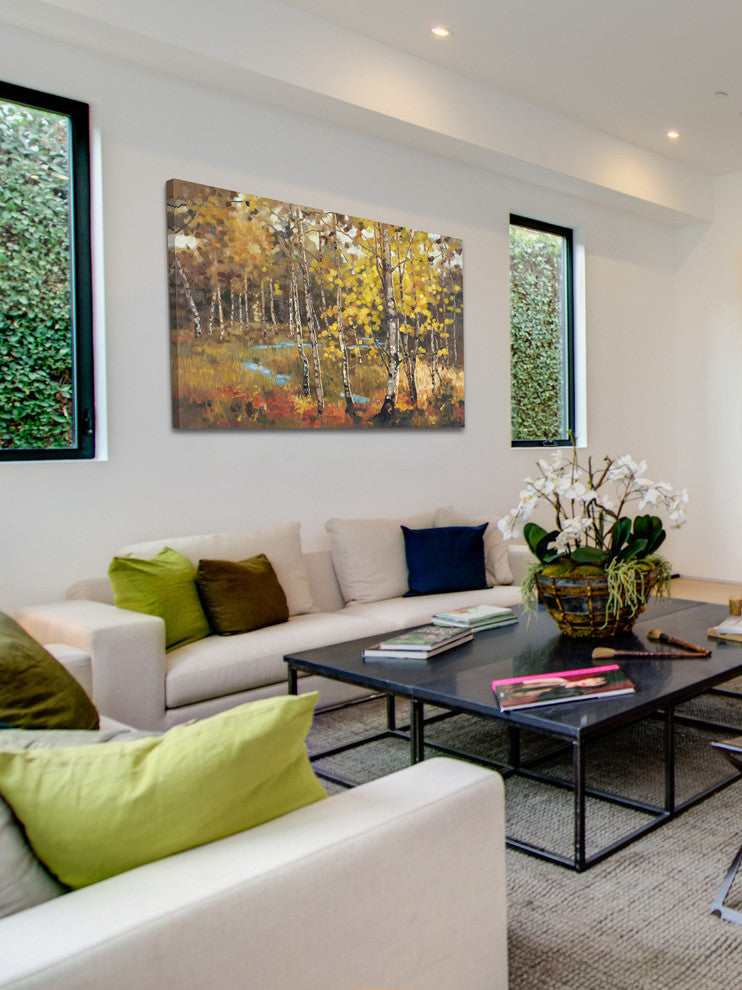 "October Landscape II" Print on Canvas by Graham Reynolds