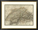 "Suisse, 1822" Framed Digital Print by Adrien Hubert Brue, 46x36"