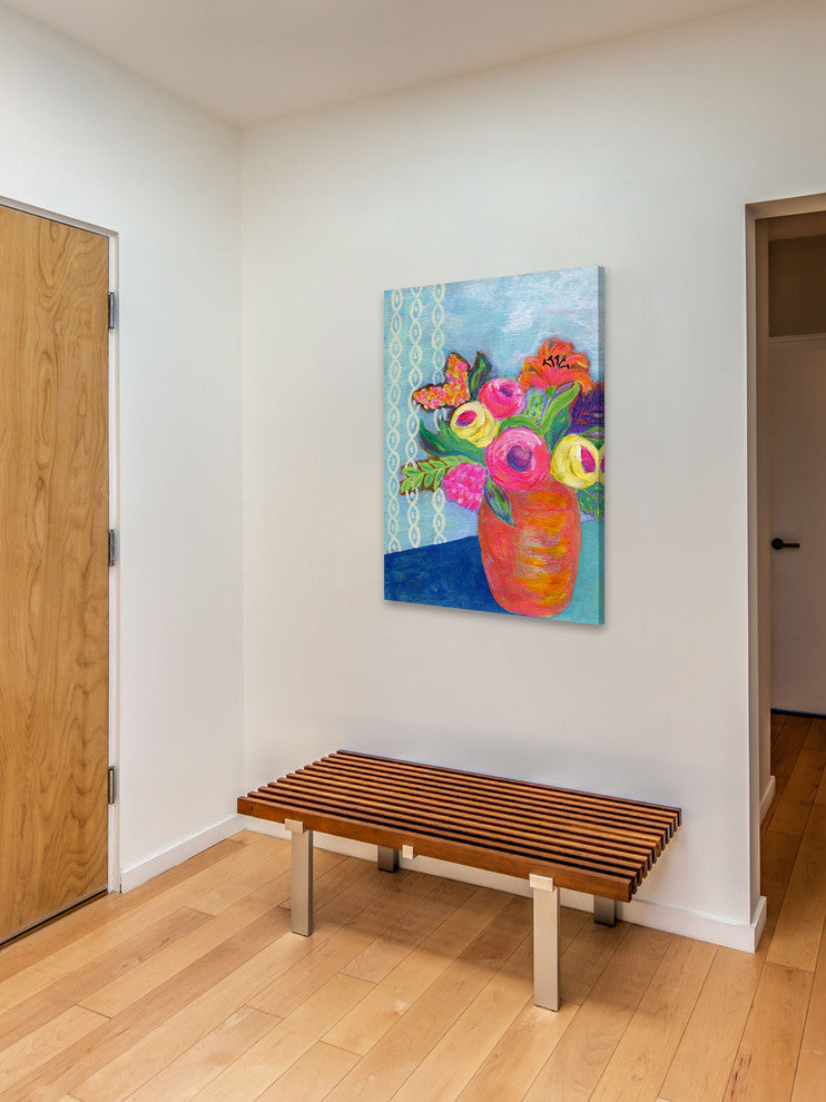 "October Morning" Painting Print on Wrapped Canvas, 40"x60"