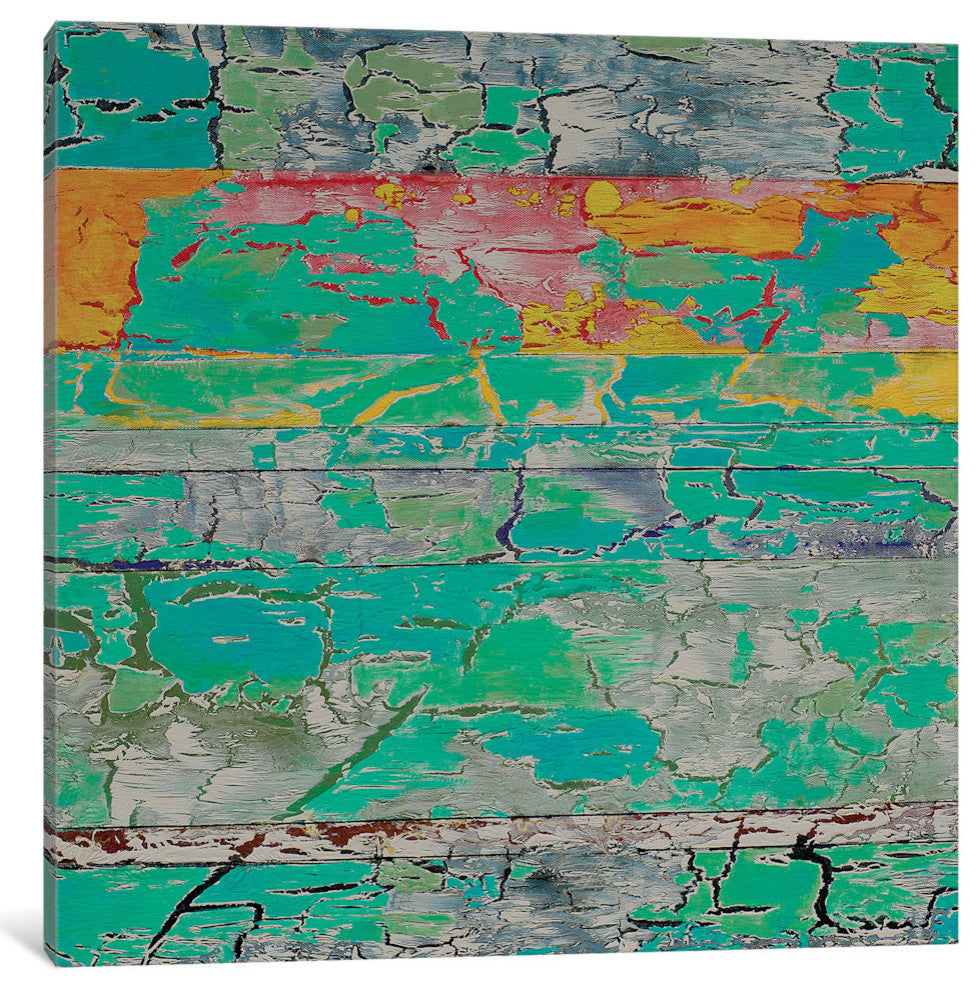 "Jukung" by Alicia Dunn, Canvas Print, 37"x37"