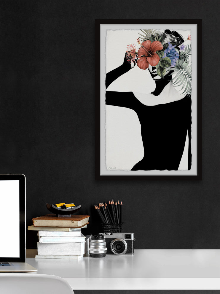 "Flawless" Framed Painting Print, 24x36