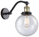 INNOVATIONS LIGHTING 515-1W-BAB-G204-8-LED Large Beacon 1 Light Sconce