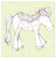 Princess Pony Green